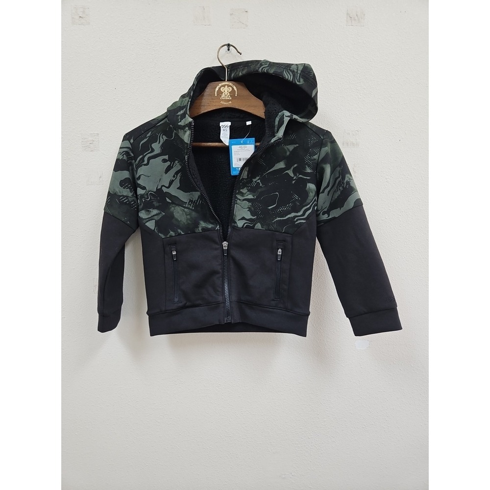 DSG Boys X small (6/7 ) Sport Sherpa Jacket Camping Outdoors Full Zip NWT